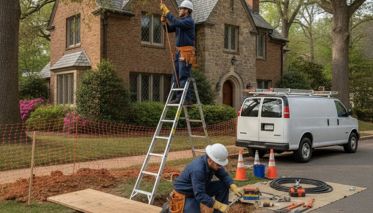 Atlanta, GA plumbing repair team providing emergency drain and leak repair service