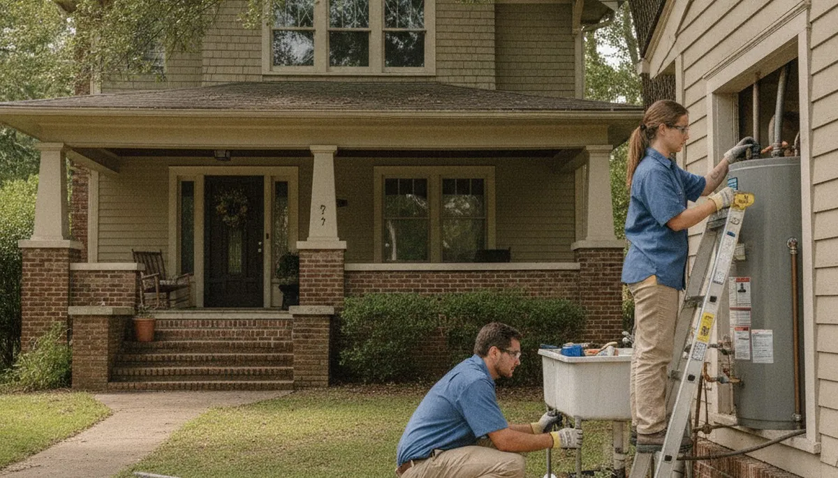 Atlanta, GA plumbing repair team providing emergency leak and pipe repair services